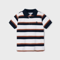 PRINTED COTTON POLO SHIRT