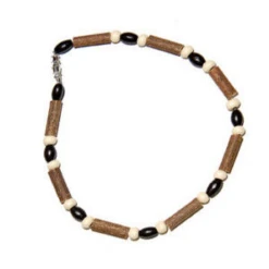 HAZEL WOOD BROWN CREAM BABY NACKLACE -Deals Baby Products Store momma goose products hazel wood brown cream baby n 1