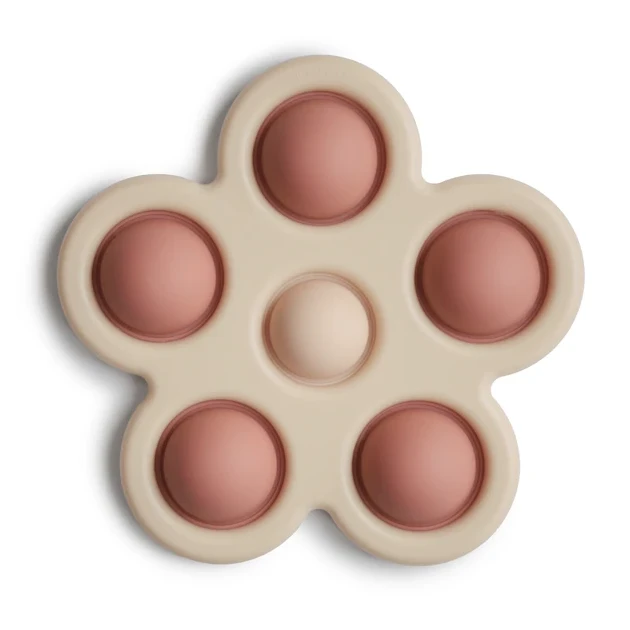 FLOWER PRESS TOY Mushie FLOWER PRESS TOY -Deals Baby Products Store mushie flower press toy 1