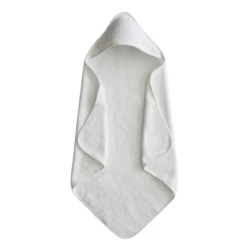 Mushie ORGANIC COTTON BABY HOODED TOWEL
