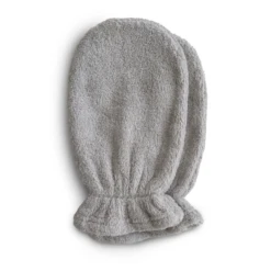 Mushie ORGANIC COTTON BATH MITT 2-PACK