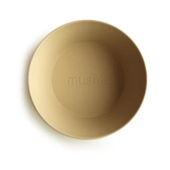 Mushie ROUND DINNERWARE BOWL SET OF 2