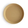Mushie ROUND DINNERWARE PLATES, SET OF 2