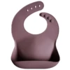 Mushie SILICONE BABY BIB-DUSTY ROSE -Deals Baby Products Store mushie silicone baby bib dusty rose