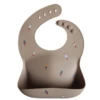 Mushie SILICONE BABY BIB-ROCKET SHIPS -Deals Baby Products Store mushie silicone baby bib rocket ships
