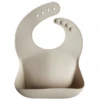 Mushie SILICONE BABY BIB-SHIFTING SAND