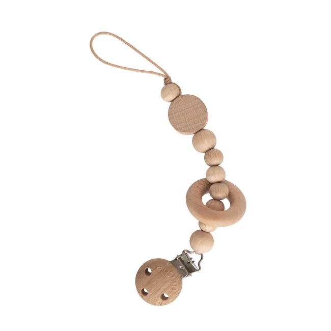 SILICONE PACIFIER CLIP-MILA Mushie SILICONE PACIFIER CLIP-MILA -Deals Baby Products Store mushie silicone pacifier clip mila