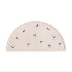 Mushie SILICONE PLACE MAT-WHALES