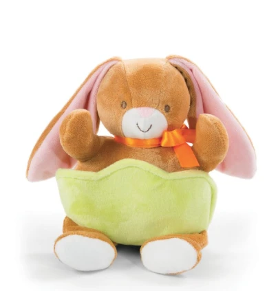 BUNNY WITH POCKET BASKET BUNNY WITH POCKET BASKET -Deals Baby Products Store north american bear company bunny with pocket bask 1