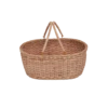 RATTAN BASQUE BASKET -Deals Baby Products Store olli ella rattan basque basket