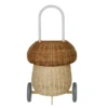 RATTAN MUSHROOM LUGGY- NATURAL -Deals Baby Products Store olli ella rattan mushroom luggy natural