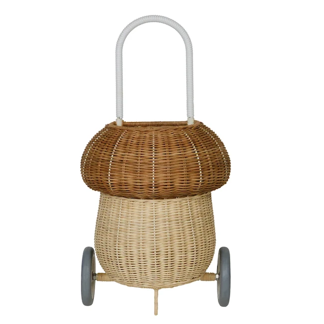 RATTAN MUSHROOM LUGGY- NATURAL RATTAN MUSHROOM LUGGY- NATURAL -Deals Baby Products Store olli ella rattan mushroom luggy natural