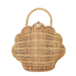 RATTAN SHELL BAG