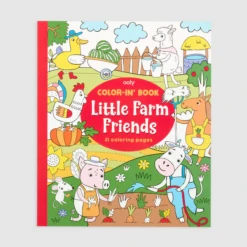 Ooly LITTLE FARM FRIENDS COLORING BOOK