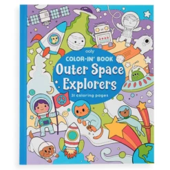 Ooly OUTER SPACE EXPLORERS COLORING BOOK