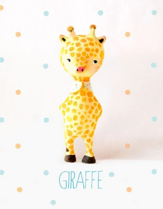 PAPER MACHE GIRAFFE BOY PAPER MACHE GIRAFFE BOY -Deals Baby Products Store oopsy daisy paper mache giraffe boy 1