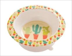 SUCTION BOWL HAPPY CACTUS -Deals Baby Products Store ore suction bowl happy cactus 1