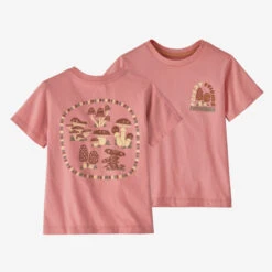 Patagonia BABY REGENERATIVE ORGANIC CERTIFIED COTTON GRAPHIC T-SHIRT FUNGI FRIENDS