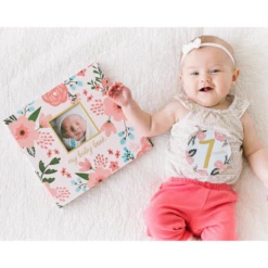 Pearhead BABY’S FLORAL MEMORY BOOK & STICKER SET -Deals Baby Products Store pearhead babys floral memory book sticker set 2