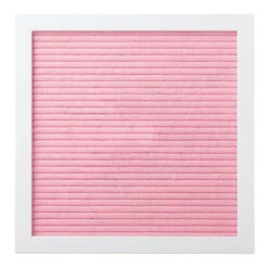 Pearhead LETTER BOARD SET FELT 10X10 - PINK -Deals Baby Products Store pearhead letter board set felt 10x10 pink 1