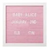 Pearhead LETTER BOARD SET FELT 10X10 - PINK -Deals Baby Products Store pearhead letter board set felt 10x10 pink