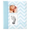 PEARHEAD BLUE CHEVRON BABY BOOK