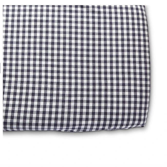 CHECKMATE CRIB SHEET IN BLOSSOM CHECKMATE CRIB SHEET IN BLOSSOM -Deals Baby Products Store pehr checkmate crib sheet in ink blue