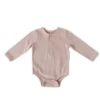 ESSENTIALS ONE-PIECE IN PALE PINK -Deals Baby Products Store pehr essentials one piece in pale pink