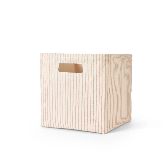 PRINTED CUBE - STRIPES AWAY PETAL PRINTED CUBE - STRIPES AWAY PETAL -Deals Baby Products Store pehr printed cube stripes away petal