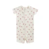 SHORT SLEEVE SLEEPER IN LUCKY LADYBUG 1 SHORT SLEEVE SLEEPER IN LUCKY LADYBUG -Deals Baby Products Store pehr short sleeve sleeper in lucky ladybug