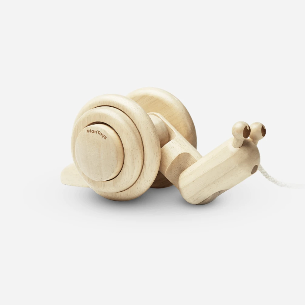 PULL- ALONG SNAIL NATURAL PULL- ALONG SNAIL NATURAL -Deals Baby Products Store plan toys inc pull along snail natural 1