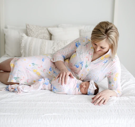 MOMMY ROBE - BB1100066 MOMMY ROBE - BB1100066 -Deals Baby Products Store posh peanut mommy robe bb1100066 3