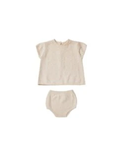 PENNY KNIT SET | NATURAL HEATHER