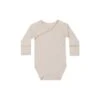 SIDE SNAP BODYSUIT | NATURAL -Deals Baby Products Store quincy mae side snap bodysuit natural