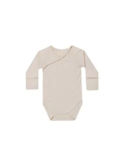 SIDE SNAP BODYSUIT | NATURAL