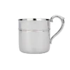 ROYAL BEAD SILVER PLATE CUP 2 ROYAL BEAD SILVER PLATE CUP -Deals Baby Products Store reed barton royal bead silver plate cup