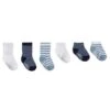 ROBEEZ BLUE ESSENTIALS SOCKS, 6-PACK -Deals Baby Products Store robeez blue essentials socks 6 pack