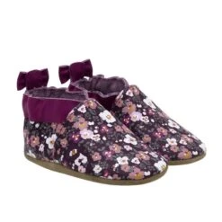ROBEEZ SOFT SOLE POPPY PLUM SHOE