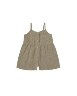 BUTTON ROMPER || OLIVE