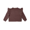 LA REINA SWEATER IN PLUM -Deals Baby Products Store rylee cru la reina sweater in plum