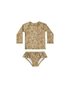 RASH GUARD GIRL SET || GOLDEN DITSY