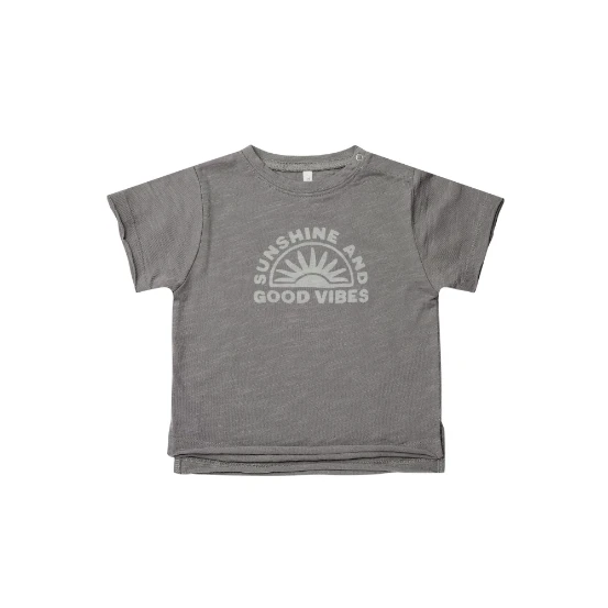 RAW EDGE T-SHIRT IN SUNSHINE AND GOOD VIBES RAW EDGE T-SHIRT IN SUNSHINE AND GOOD VIBES -Deals Baby Products Store rylee cru raw edge t shirt in sunshine and good vi