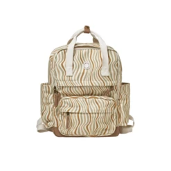 SCHOOL BACKPACK IN RETRO WAVES