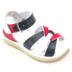 SALT WATER RED WHITE & BLUE SWIMMER SANDAL
