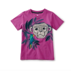MONKEY SQUAWK GRAPHIC TEE