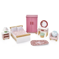 Tender Leaf Toys DOLLS HOUSE STUDY FURNITURE -Deals Baby Products Store tender leaf toys dovetail bedroom set