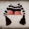 STRIPED TAIL HAT W TASSLE -Deals Baby Products Store the daisy baby striped tail hat w tassle