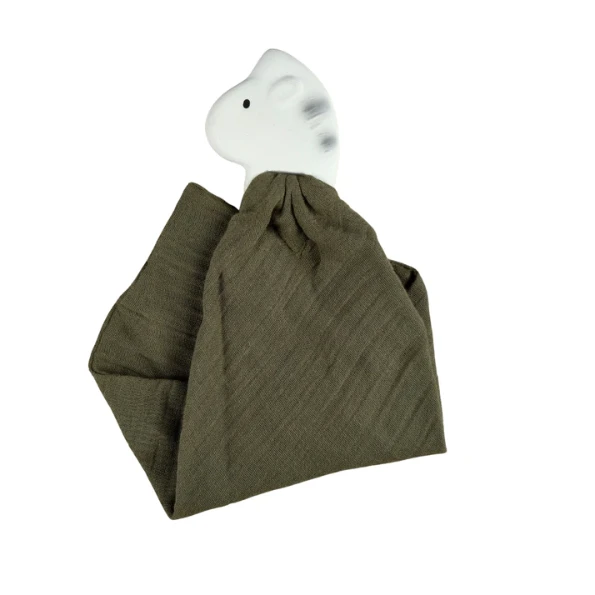 ZEBRA COMFORTER CYPRESS GREEN MUSLIN TEETHER Tikiri ZEBRA COMFORTER CYPRESS GREEN MUSLIN TEETHER -Deals Baby Products Store tikiri zebra comforter cypress green muslin teethe