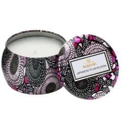 Voluspa JAPANESE PLUM BLOOM MINI TIN CANDLE