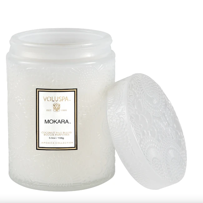MOKARA SMALL JAR CANDLE 5.5OZ Voluspa MOKARA SMALL JAR CANDLE 5.5OZ -Deals Baby Products Store voluspa mokara small jar candle 55oz
